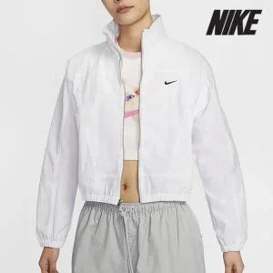 [나이키][세일] 나이키 여성용 자켓 /U7- HJ1000-100 / 우먼스 우븐 오버사이즈 리펠 UV 프로텍션 재킷