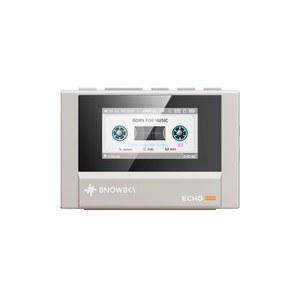 스노우스카이/FiiO 에코 미니 하이파이 블루투스 MP3 플레이어, 15시간 , 3 5mm/4 4mm 헤드폰 출력으로 독립적인 볼륨 제어 타이타늄 골드