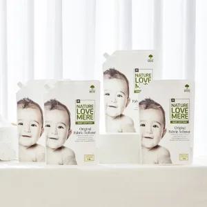 네이쳐러브메레 아기섬유유연제 리필형 1300ml 4팩