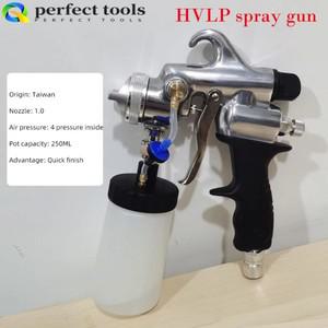 대만 HVLP 스프레이 건 1.0mm 노즐, 높은 분무 저장 페인트, 와그너 아폴로 그라코 터빈 분무기에 적합