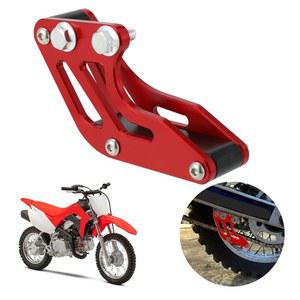 USTPO 모터사이클 체인 가드 가이드 프로텍터 CNC for XR CRF KLX SSR TTR 아폴로 SDG 50 65 70 85 100 110 125 150 미니 자전거 흙 구덩이 레드