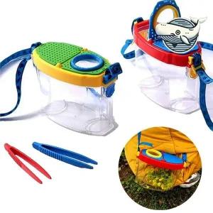 다채로운 수집용 곤충 물고기 보관함 탐험 생물채집 생물관찰