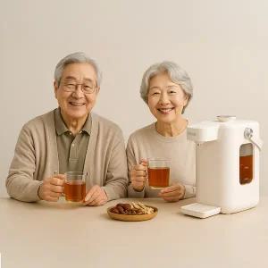 오쿠 건강드림 글라스 달임포트 OCC-DP2200 약탕기 2.2리터