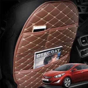 아반떼AD 킥커버 뒷자석 수납 포켓 정리함 차량용킥매트 뒷자석커버 수납포켓