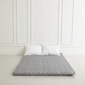 더크린 바닥요매트 퀸2인용 요커버 요솜  그레이