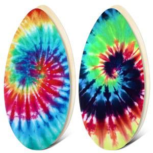 해변 손영 2개 41인치 스키보드, 스키밍 및 수상 스포츠를 위한 화려한 드롭 모양의 목재 성능 스키보드 경량 바디보드