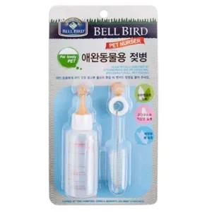 인공 반려동물 수유 젖병세트 50ml 1P 세척솔 퍼피