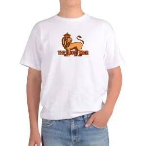 기능성반팔 사자 라이온킹 성난 사자 울부짖음 붉은