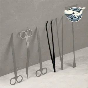 [셀러에이드]어항 청소 도구 다용도 집게 27cm 핀셋 밀웜집게 거북이집게