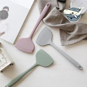 [콩심팥심]다용도 실리콘 주걱 수저 주방 요리 도구 주방 큰스파츌라 팩주걱