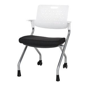 [체어포커스] 타임스터디 TS-RF930 이륜형 회의 등받이 보조 학원 강의실 독서실 공부 학생 의자
