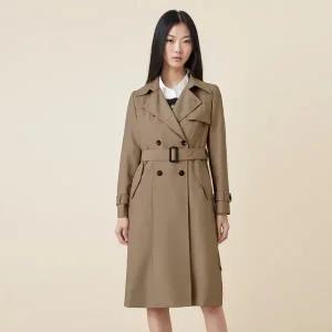 [롯데백화점]케네스레이디 벨티드 플랩 더블 트렌치 코트 (EGTCOB99)