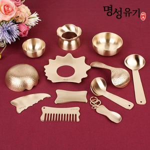[명성유기] 유기 휴대용 구두주걱 괄사