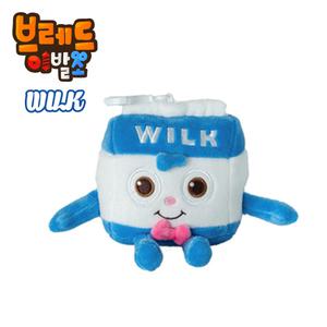 브레드이발소 윌크 가방고리 애착 인형 15cm
