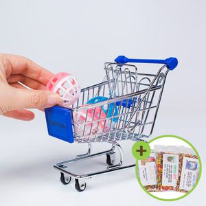 쇼핑카트 앵무새 장난감 중대형 버드토이 앵무새용품 애완조 훈련용품