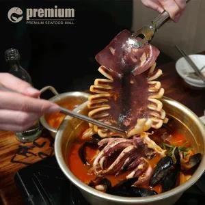 냉동 손질 오징어 1kg 5미