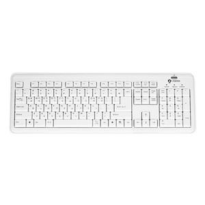 아이락스 KR-6170 X-Slim 화이트 USB 유선키보드