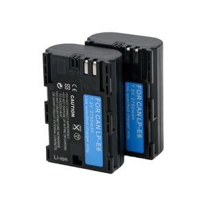 호환 2750mAh LPE6 캐논 EOS 5D Mark II 2 3 DSLR