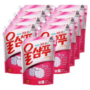 애경 울세제 중성세제 울샴푸 1.4ℓ 리필 9개