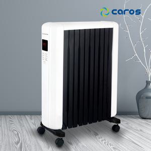 캐로스 10핀 라디에이터 타이머형 CHR-R10T 가정용 작은방 사무실 화장실 원룸 온풍기 방열기 동파방지난로 전자식 전기히터