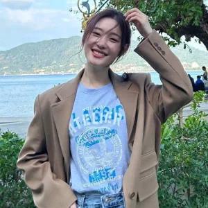[온앤온](강남점)[기은세 착용] 미니멀 스티치 포인트 자켓 NEW4XJ214