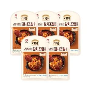 (냉장) CJ 다담 갈치조림 양념 150g 5개