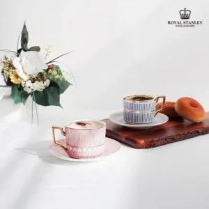엘룸 유로골드 모던 커피잔 2인 세트