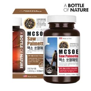 [어바틀] new 맥소 쏘팔메토 90캡슐 (3개월분) 전립선 남성 영양제
