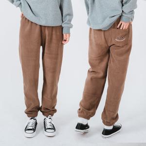 극세사 스마일 밴딩팬츠 홈웨어 수면 조거 바지