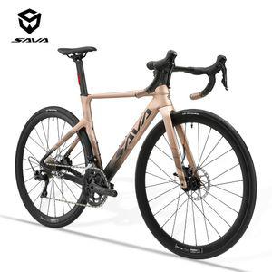 학생자전거 SAVA EX7 프로 로드 레이싱 자전거 시마노 105 R7000 22 스피드