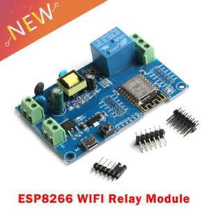 ESP8266 WIFI 무선 릴레이 모듈  AC DC 전원 공급 장치 단일 ESP 12F 개발 보드 원격 제어 스마트 홈