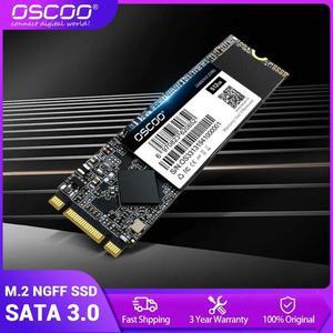 OSCOO M2 2280 SSD M.2 SATA NGFF 하드 디스크 TLC 플래시 메모리 64GB 128GB 256GB 512GB HDD 디스코 듀로