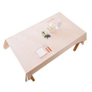 프리미엄 린넨 방수 식탁보 테이블보 130 240mm