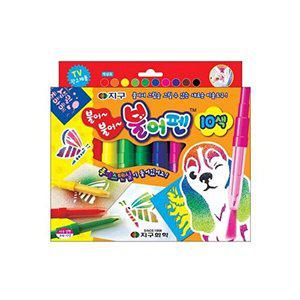 [브이와이][VCJ45LN5]지구화학 불어펜 부품 스텐실 도안 10색