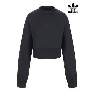 [하프클럽/아디다스]adidas 여성 크롭 스웨트셔츠 맨투맨_IR8903