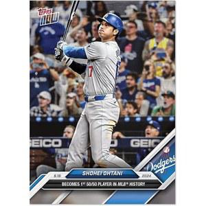 2024 탑스 나우 오타니 쇼헤이 #722 1st 50 /50 MLB 역사 야구 카드 사용자