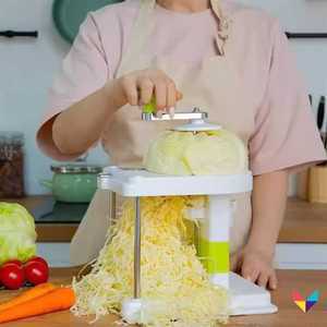 양배추 채칼 슬라이서 업소용 수동 슬라이서 핸들식 야채 슬라이스 양파 채썰기 당근 커터기