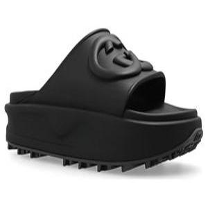 GUCCI 구찌 엠보싱 인터로킹 G 슬라이드 샌들 슬리퍼 692380 JF000 1000