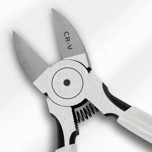 [누리공구]Cr-V 미니 전자 와이어 스트리핑 펜치 대각선 사이드 커터 플라스틱 케이블 니퍼 DIY 수리 도구
