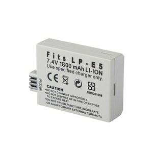 호환 LED 500D, XS, LP-E5 450D, EOS LPE5 Canon 듀얼 LP X3 X2 F용 1800mAh Rebel T1i, XSi, 배터리 E5 충전기 Kiss 1000D,