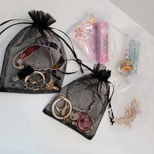 10x12cm 포장 망사 부직포 주머니 선물포장