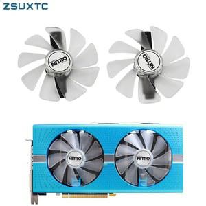 그래픽카드써멀 FD10015M12D CF1015H12D RX 590 580 480 470 570 사파이어 RX470 RX590 RX580 RX480 RX570 NITRO SpecialEdition 팬용 GPU 쿨러