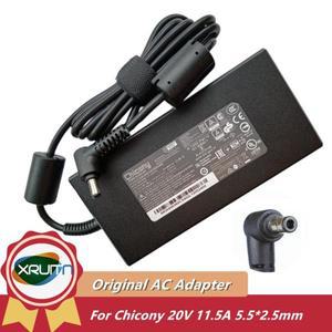 MSI Creator 15 A10UH 노트북 전원 공급 장치 20V 11.5A 5.5x2.5mm 용  Chicony A17-230P1B 230W A230A038P