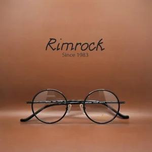 림락 R1066 C4 블랙 베타티타늄 가벼운 고급 얇은 명품안경 RIMROCK 일본안경