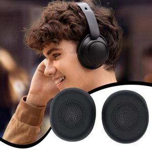 [이어커버]Jabra Evolve2 30 SE MS UC 헤드셋용 교체용 이어패드 1쌍, 단백질 가죽 이어 쿠션 커버