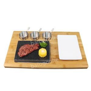 스테이크 돌판 플레이트 보온 돌접시 구이판