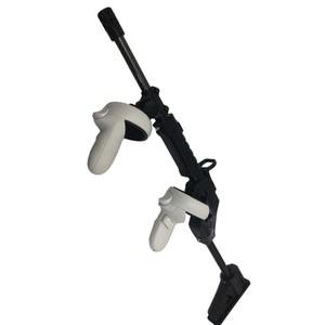 VR 게임 총 재고 오큘러스 퀘스트 2/1 컨트롤러용 슈팅 스탠드 향상된 경험 리프트 S용