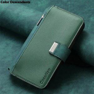 S22 S23 S24 울트라 5G 플립 케이스 S20 FE S21 S 24 S10 플러스 지갑 가죽 커버 갤럭시 노트 20 Coque DS-RI