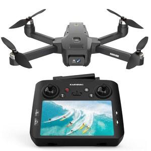 성인 초보자를 위한 4.5 HD 화면 리모컨이 장착된 GPS 드론, FPV 드론 프로페셔널 오토 리턴 홈 팔로우 미, 5GHz 전송 제스처 중력 제어, 고도 유지 32GB SD 카드, 249g 미만