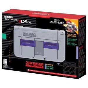 닌텐도 뉴 3DS XL - 슈퍼 NES 에디션 + SNES 다운로드 코드용 마리오 카트